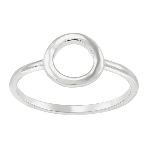 Silpada 'Petite Karma' Ring in Sterling Silver, Size 9, Size 9