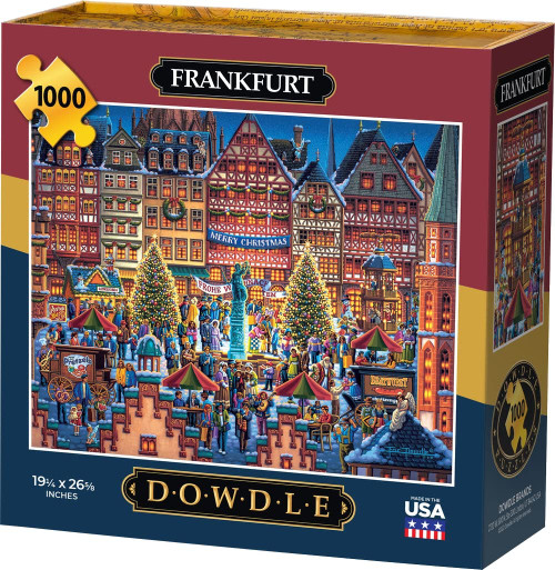 Dowdle Jigsaw Puzzle - Frankfurt - 1000 Piece Dowdle Jigsaw Puzzle - Frankfurt - 1000 Piece
