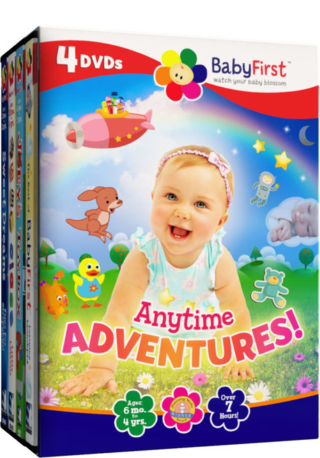 BabyFirst: Anytime Adventures Bundle (Best of BabyFirst Volume 2, Joeys ToyBox, Baby Class Little Lessons, Sweet Dreams)