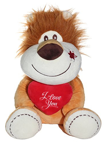 Calplush Love Pals 2 19" Animal Plush - Lion Animal Plush Doll