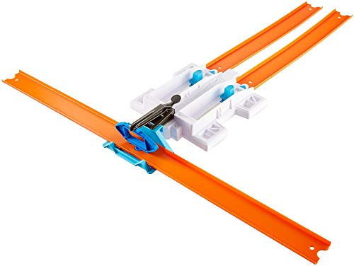 Hot Wheels Track Builder 2-Lane Launcher Playset Hot Wheels Track Builder 2-Lane Launcher Playset