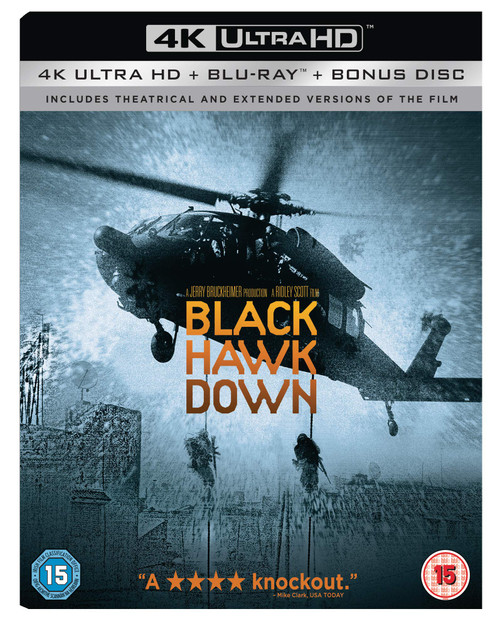 Black Hawk down [4k Ultra-HD + Blu-ray] [2002] [4K UHD]