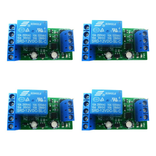 Eletechsup Type-C USB Relay Module DC 5V PC UART Serial Port RS232(TTL) Switch Board (4 x 5V TTL232 Relay)