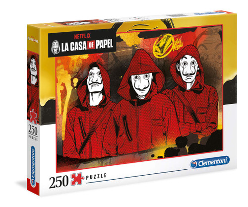 Clementoni 29104, La Casa di Carta/Money Heist Adults Puzzle-250 Pieces