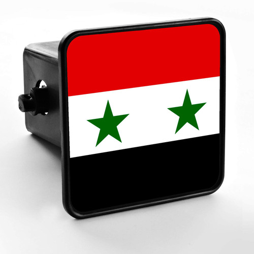 Trailer Hitch Cover - Flag of Syria (Syrian)