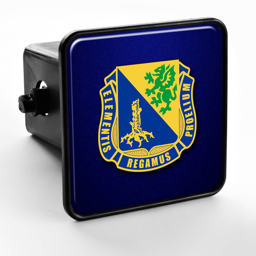 ExpressItBest Trailer Hitch Cover - US Army Chemical Corps, Regimental Insignia