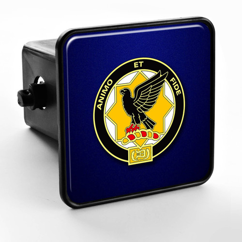 ExpressItBest Trailer Hitch Cover - US Army 1st Cavalry Regiment, DU