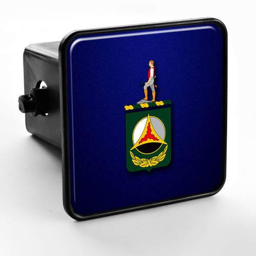 Trailer Hitch Cover - US Army 10th Psychological Operations Battalion PSYOP COA