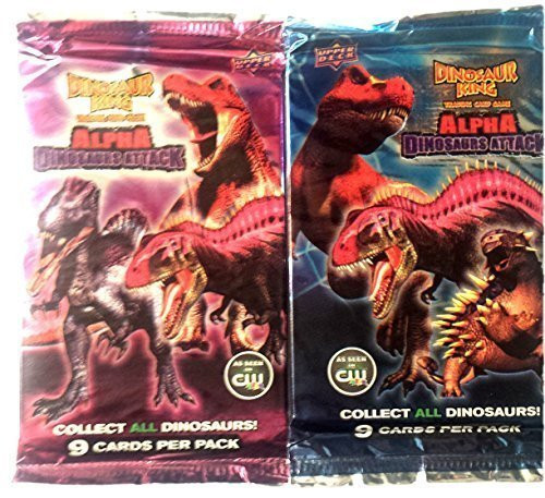 Dinosaur King Trading Card Game Booster Pack - 2 pack (18 cards)