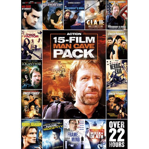 15-Film Man Cave Action Pack V.1