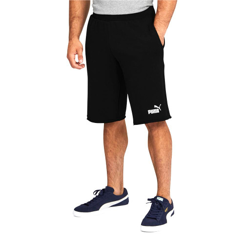PUMA Mens Essentials+ 12" Shorts Athletic Casual - Black - Size L