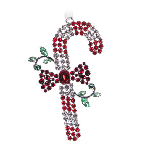 Hallmark Keepsake Christmas Ornament 2022, Dazzling Candy Cane, Metal