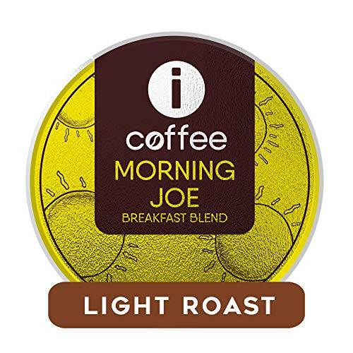 KCups Breakfast Blend - Coffee Pods - Single Serve Coffee Breakfast Blend K Cups - Compatible with all Keurig Coffee Machines (36 Count) Organic K Cups