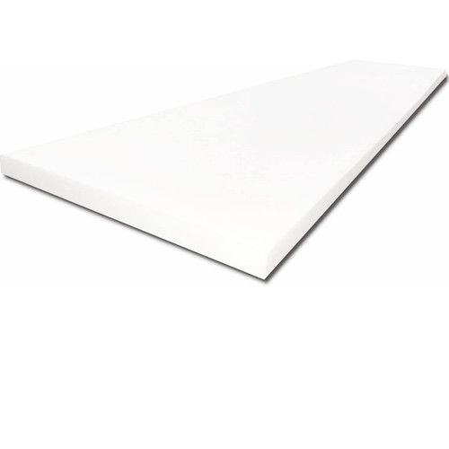 Foamy Foam High Density 1 inch Thick, 24 inch Wide, 84 inch Long Upholstery Foam, Cushion Replacement