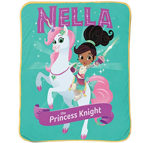 Jay Franco Nella Sparkle Knight Throw, 46x60, Turquois
