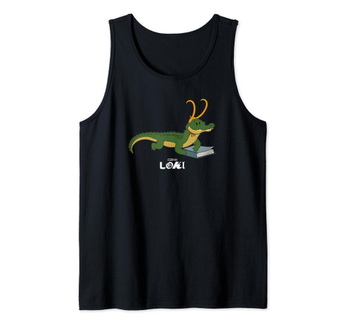 Marvel Loki Alligator Loki Variant Book Reader Tank Top