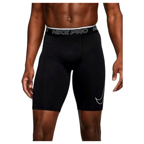 Nike Pro Dri-FIT Men's Long Shorts, XXL, Black/White