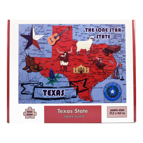 Texas The Lone Star State 1000 Piece Jigsaw Puzzle