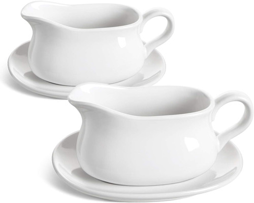 17 Oz Gravy Boat With Ergonomic Handle?Ceramic Salsa Bowl Gravy Pourer Dish Salad Dressing Server for Gravy, Broth, Sauces, Salad Dressings, Milk, Microwave and Dishwasher Safe 17 Oz Gravy Boat With Ergonomic Handle?Ceramic Salsa Bowl Gravy Pourer Dish Salad Dressing Server for Gravy, Broth, Sauces, Salad Dressings, Milk, Microwave and Dishwasher Safe
