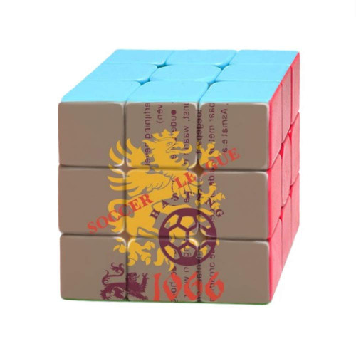 Middle Ages Dragon Soccer League Magic Cube Puzzle 3x3 Toy Game Play