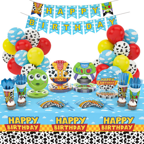Cartoon Story Birthday Party Supplies Cartoon Story Party Decorations Favors Story Balloons Plates and Napkins Tablecloth Birthday Banner for Boys Girls 1st 2nd 3rd 4th Baby Shower Decor Cartoon Story Birthday Party Supplies Cartoon Story Party Decorations Favors Story Balloons Plates and Napkins Tablecloth Birthday Banner for Boys Girls 1st 2nd 3rd 4th Baby Shower Decor