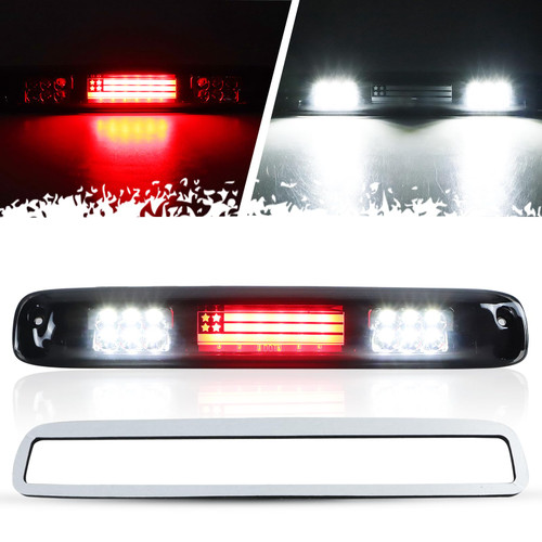 Bomusou LED Third 3rd Brake Light for 1999-2007 Chevy Silverado/GMC Sierra 1500 2500 3500 HD Classic, Rear Cargo Lamp High Mount Stop light (Smoke Lens) Bomusou LED Third 3rd Brake Light for 1999-2007 Chevy Silverado/GMC Sierra 1500 2500 3500 HD Classic, Rear Cargo Lamp High Mount Stop light (Smoke Lens)