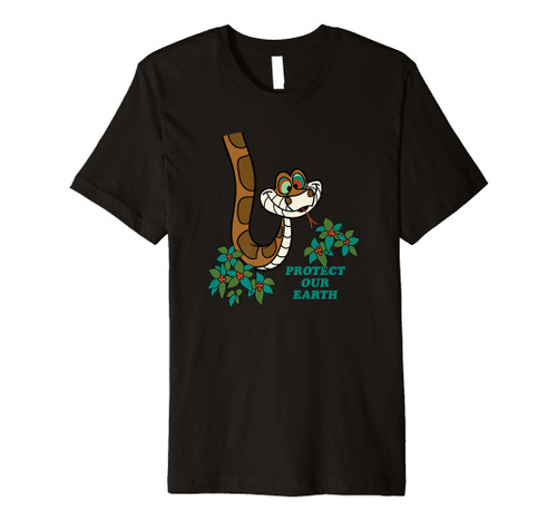Disney The Jungle Book Protect Our Earth Kaa Earth Day Premium T-Shirt