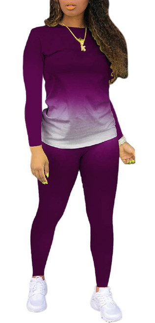 DvaeMalligo Two Piece Outfits for Women Jogger Outfit Tracksuit Sweatsuits and Sweatpants Sports Sets Plus Size