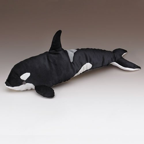 Killer Orca Whale Plush Stuffed Toy 18" Long Killer Orca Whale Plush Stuffed Toy 18" Long