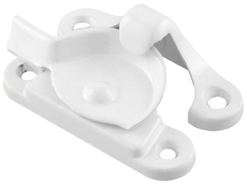 Slide-Co 172430 Window Sash Lock, Spring Cam Action, White