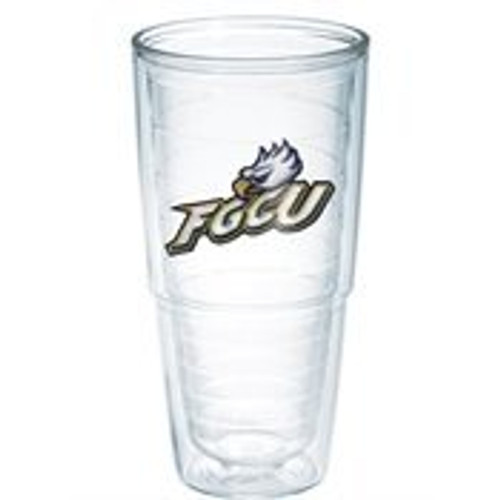 Tervis Florida Gulf Coast State University Emblem Individual Water Bottle with Gray Lid, 24 oz, Clear Tervis Florida Gulf Coast State University Emblem Individual Water Bottle with Gray Lid, 24 oz, Clear