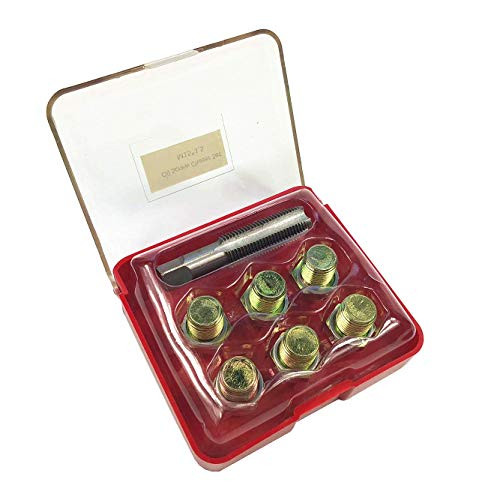 Best Q M15 x 1.5MM Oil Drain Plug Tap Thread Repair Kit Oil Pan Screws Rethread Tool Best Q M15 x 1.5MM Oil Drain Plug Tap Thread Repair Kit Oil Pan Screws Rethread Tool