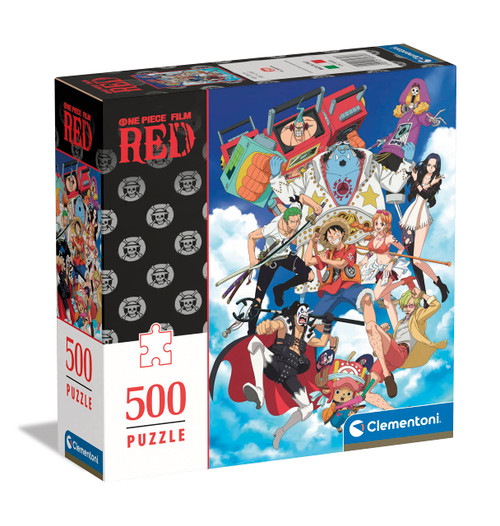Clementoni 80689 One Film Red 500 Pieces, Jigsaw Puzzle for Adults, Made in Italy