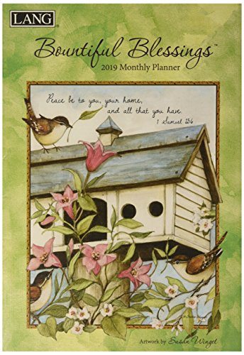 The LANG Companies Bountiful Blessings 2019 Monthly Planner (19991012096)