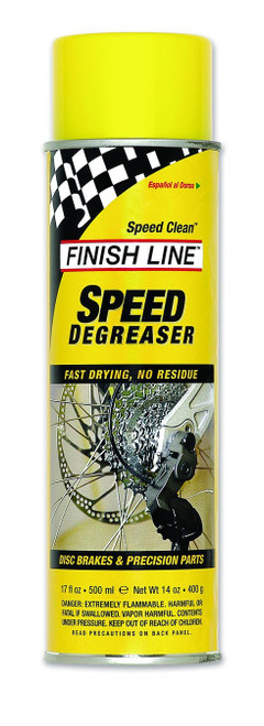 Finish Line Speed Degreaser Bicycle Cleaner & Degreaser, 17-Ounce Aerosol Spray Finish Line Speed Degreaser Bicycle Cleaner & Degreaser, 17-Ounce Aerosol Spray