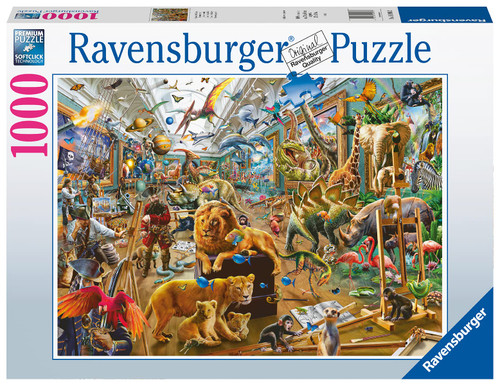Ravensburger Chaos in The Gallery 1000 Piece Jigsaw Puzzle for Adults & Kids Age 12 Years Up Ravensburger Chaos in The Gallery 1000 Piece Jigsaw Puzzle for Adults & Kids Age 12 Years Up