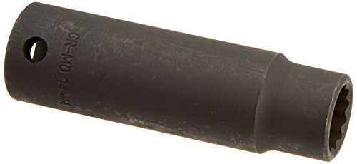 Sunex 267214 1/2-Inch Drive 14-mm 12-Point Deep Impact Socket