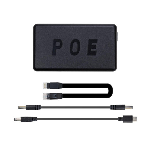 UCTRONICS PoE Splitter 5V 4A for Raspberry Pi 4 and Jetson Nano, Active PoE+ to Barrel Jack or PoE to USB-C PoE Adapter, IEEE 802.3at/af Compliant
