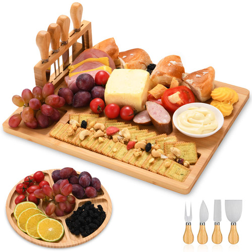 SHINYMOMO Charcuterie Boards : Charcuterie Board Set, Cheese Board, Charcuterie, Kitchen Gifts, Housewarming Gifts For New House