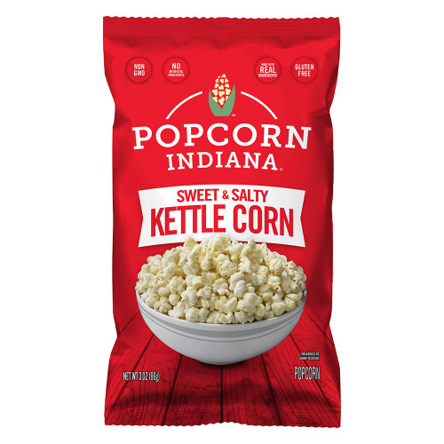 Popcorn Indiana Kettle Corn,3 Ounce (Pack of 6)