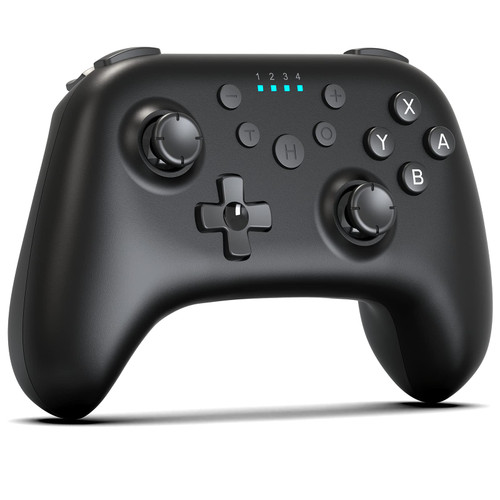 OFOTEIN Switch Controller,Wireless Switch Controller for Nintendo Switch/Lite/OLED,Switch Pro Controller with NFC/6-Axis Gyro Linear Motion Sensor/Dual Vibration/Ergonomic Non-Slip/Screenshot/Wake-Up