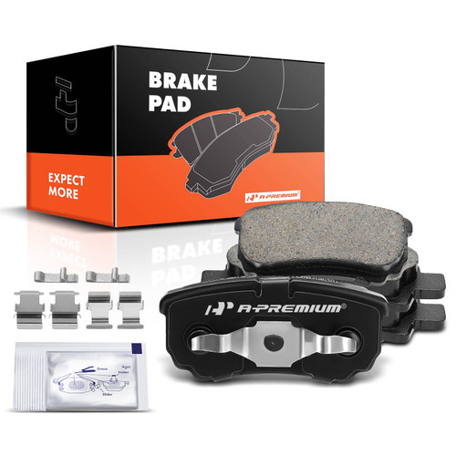 A-Premium Rear Ceramic Disc Brake Pads Set Compatible with Select Mitsubishi, Chrysler, Dodge and Jeep Models - Compass, Patriot, Outlander, Avenger, Caliber, 200, Sebring, Lancer A-Premium Rear Ceramic Disc Brake Pads Set Compatible with Select Mitsubishi, Chrysler, Dodge and Jeep Models - Compass, Patriot, Outlander, Avenger, Caliber, 200, Sebring, Lancer