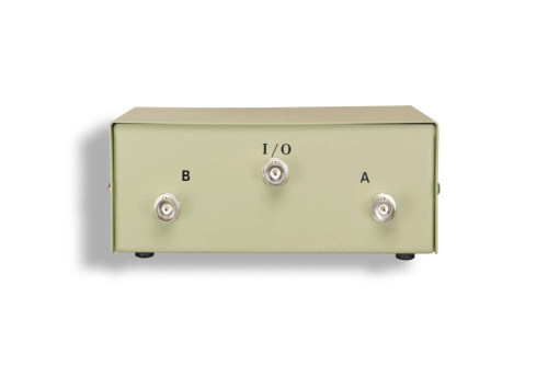 Kentek BNC 2 Way Manual Data Switch Box Female I/O AB Port for Coaxial BNC Interface Video Display Monitors