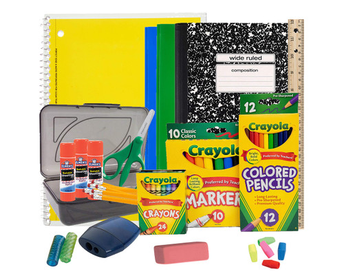 Back to School Supplies Bundle for Elementary Grades K-5 - School Supply Kit | Back to School Essentials - 32 Pieces