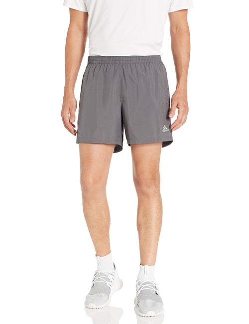 adidas men's Run It Short, Grey, X-Small