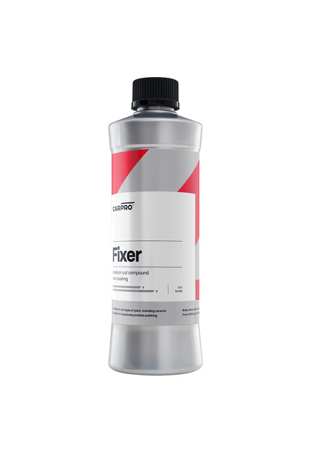 CARPRO Fixer Compound & Polish - Remove Scratches, Marring, Haze & Swirl Marks, Polishing Compound to Fix Paint Imperfections, Ceramic Clear Coats & Single Stage Paint - 500ml (17oz)