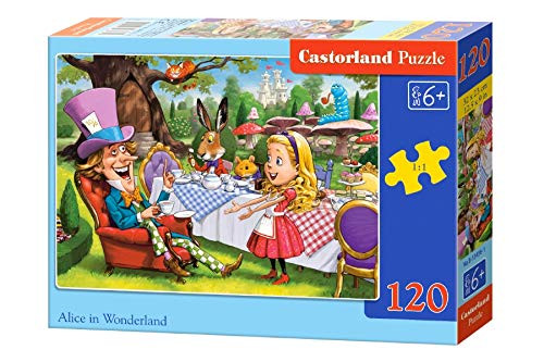Castorland Puzzle 120 Pieces, Alice in Wonderland - ?-13456