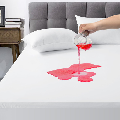 Waterproof Mattress Protector Cal King Size - Breathable Fitted Water Proof Washable California King Bed Mattress Cover Deep Pocket 6-16in Waterproof Mattress Protector Cal King Size - Breathable Fitted Water Proof Washable California King Bed Mattress Cover Deep Pocket 6-16in