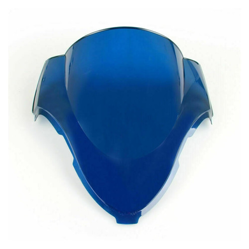 Motorcycle Front Windscreen Windshield Protection ABS Plastic Wind Deflector Screen Fit for Suzuki GSXR1300 GSXR 1300 1999-2007 (Blue)