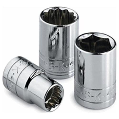SK Hand Tool 310 6 Point 10mm Standard Drive Socket, 3/8-Inch, Chrome